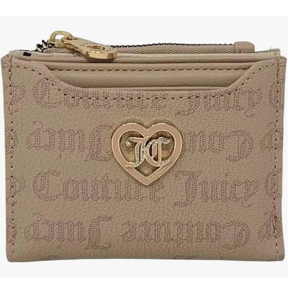 Juicy Couture Bifold Wallet with Pullout Card Holder Cafe Gothic 13JCCENJC - Picture 4 of 5